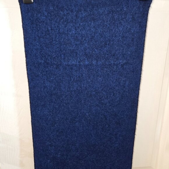 Moschino Teddy Bear-Embroidered Wool Scarf - Blue (Unisex) - Picture 3 of 6